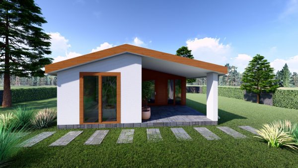 SIP-панельний будинок 69,58м2 від OnlySip