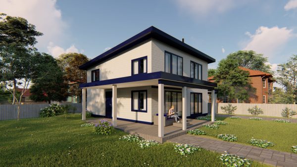 SIP-панельний будинок 167,47м2 від OnlySip