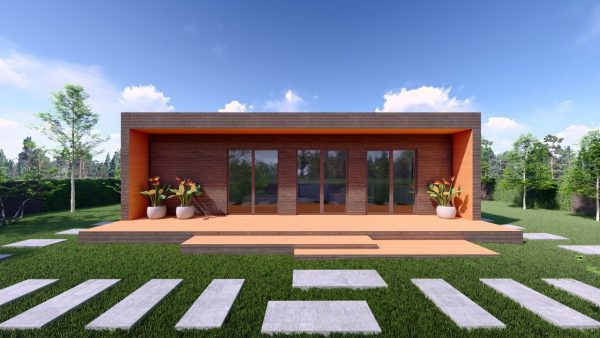 SIP-панельний будинок 52,80м2 від OnlySip