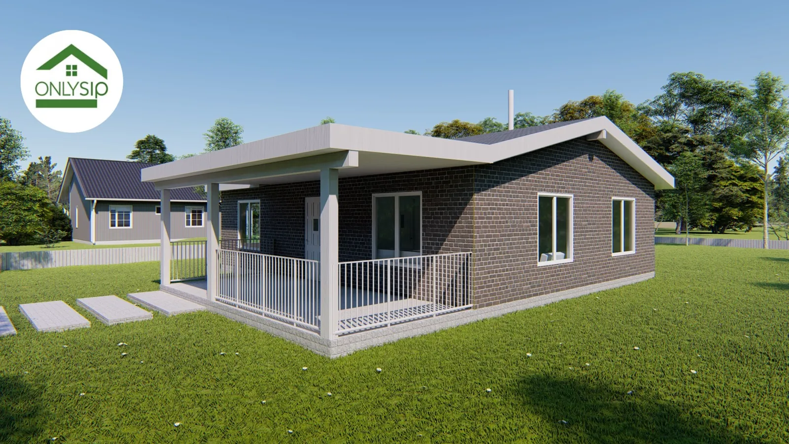 SIP-панельний будинок 110,41 м² від Onlysip