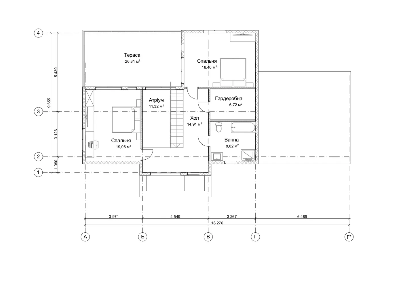 План SIP-будинку 227,60 м² — 1